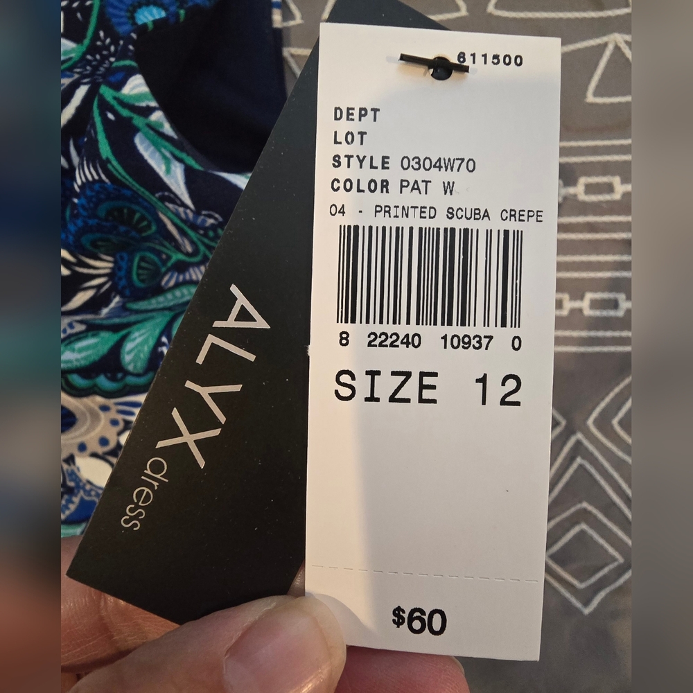ALYX Floral Dress Size 12 - Picture 6 of 9